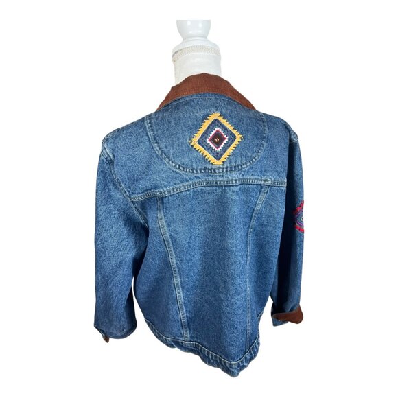 Agaro Embroidered Jean Jacket‎ - Picture 2 of 9